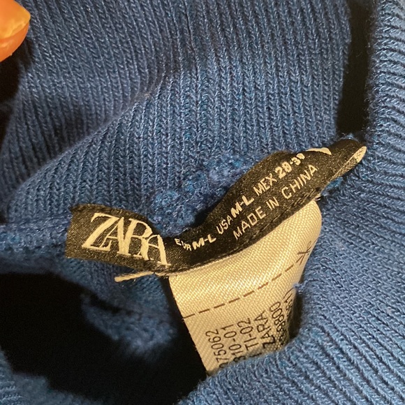 Zara rib knit Dress.SZ M-L - Picture 3 of 5